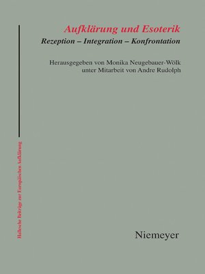 cover image of Aufklärung und Esoterik